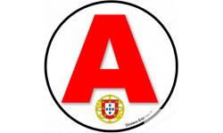 A Portugais - 15cm - Sticker/autocollant