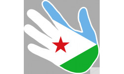 drapeau Djibouti main