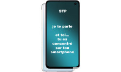 Smartphone message 6 (8x15cm) - Sticker/autocollant