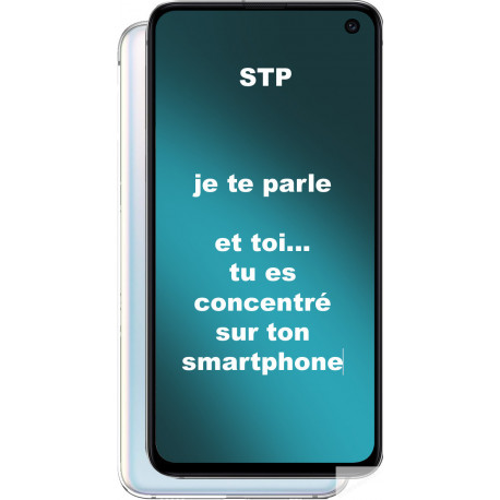 Smartphone message 6 (8x15cm) - Sticker/autocollant