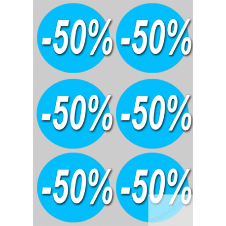 Stickers / autocollants Ronds 40% 2