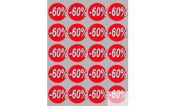 Stickers / autocollants Ronds 50% 4