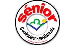 conducteur Sénior Haut-Marnais - 15cm - Sticker/autocollant