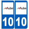 numero immatriculation 10 (Aube)