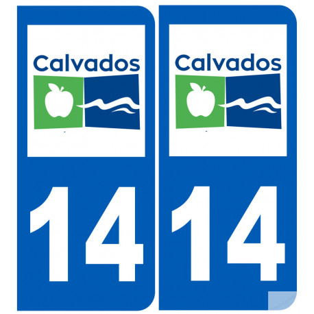 numero immatriculation 14 (Calvados)