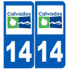 numero immatriculation 14 (Calvados)