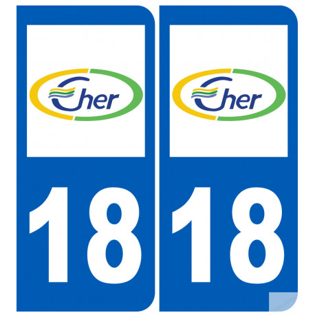 numero immatriculation 18 (Cher)