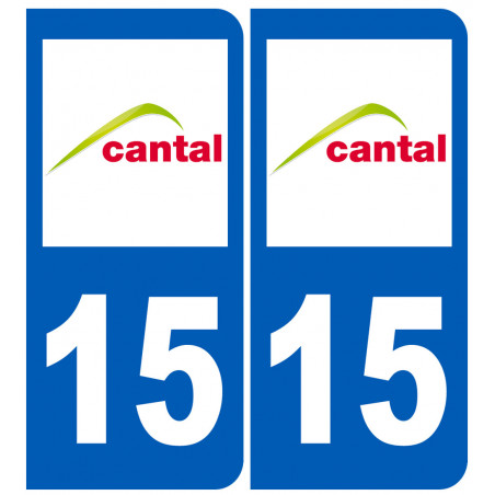 numero immatriculation 15 (Cantal)