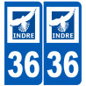 numero immatriculation 36 (Indre)