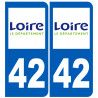 numero immatriculation 42 (Loire)
