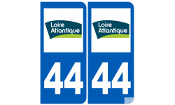 immatriculation 44 (Loire-Atlantique) - Sticker/autocollant