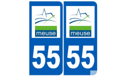 numero immatriculation 55 (Meuse)