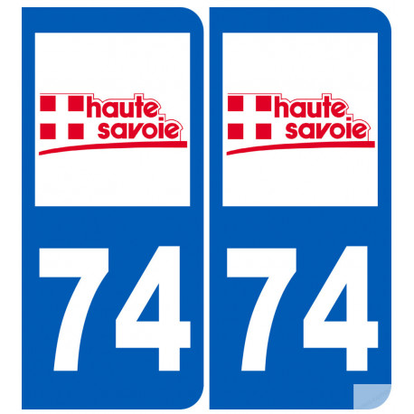 numero immatriculation 74 (Haute-Savoie)