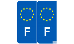 numéro immatriculation France - Sticker/autocollant