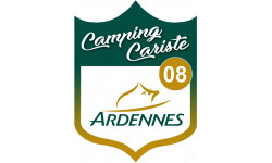 Campingcariste Ardennes 08 - 20x15cm - Sticker/autocollant