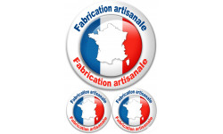 Fabrication artisanale - 1fois 20cm + 2fois 10cm - Sticker/autocollant