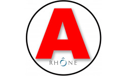 stickers / autocollant A du Rhône