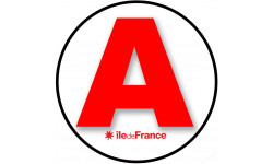 stickers / autocollant A de la île de France