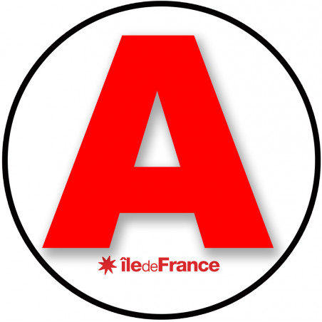 stickers / autocollant A de la île de France