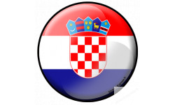 Autocollants : drapeau Croate