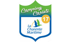 Campingcariste Charente Maritime 17 - 20x15cm - Sticker/autocollant