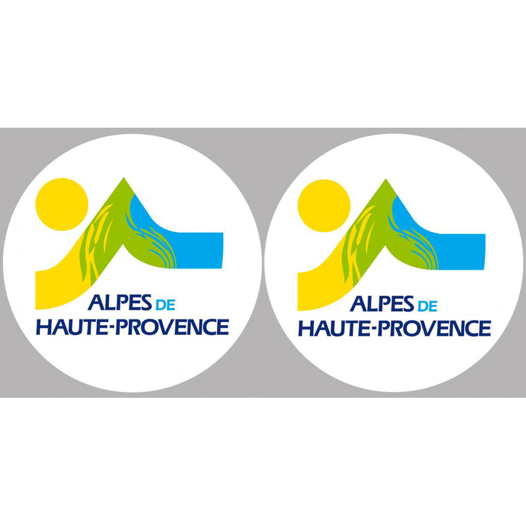 Alpes de Haute-Provence 04  - 2x10cm - Sticker/autocollant