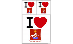 Hautes Alpes (05) - 1fois 10cm - 2fois 5cm - Sticker/autocollant