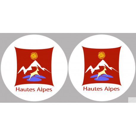 Les Hautes Alpes 05 - 2x10cm - Sticker/autocollant Les Hautes Alpes 05 - 2x10cm - Sticker/autocollant
