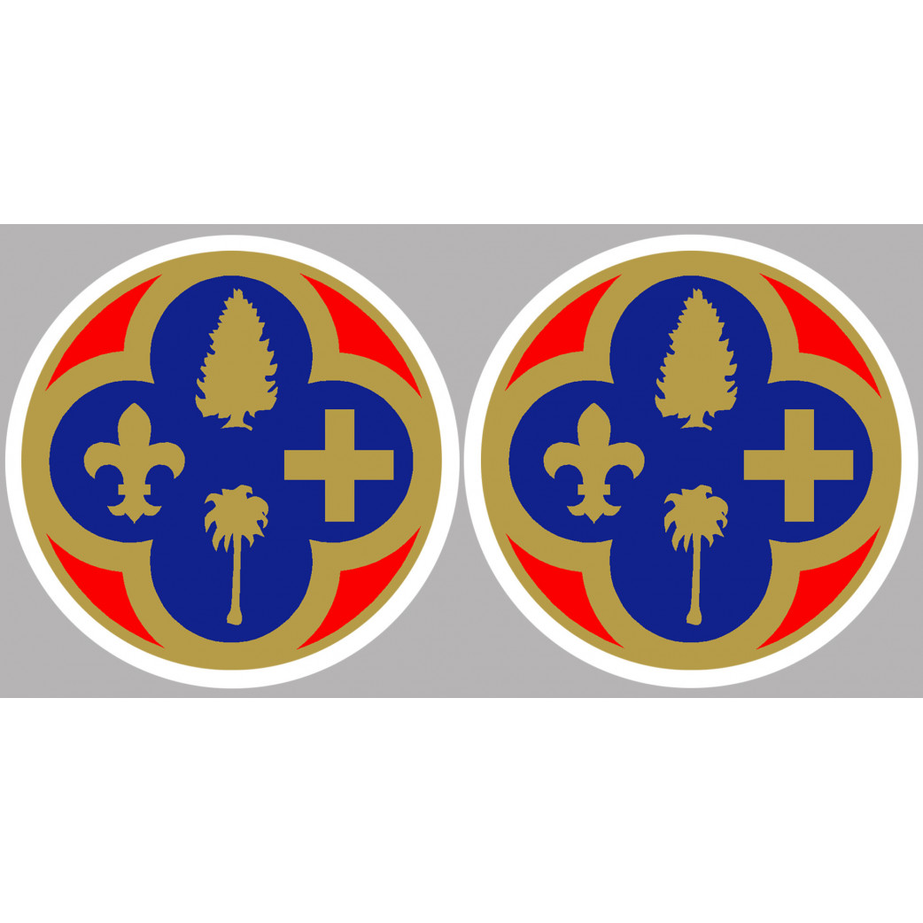 Les Alpes Maritimes 06  - 2x10cm - Sticker/autocollant