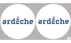 l'Ardèche 07  - 2x10cm - Sticker/autocollant