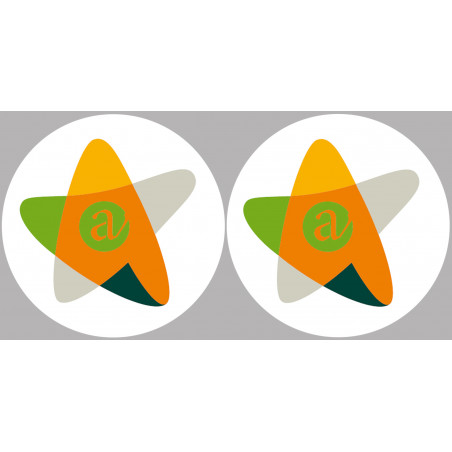 L'Aveyron 12  - 2fois 10cm - Sticker/autocollant