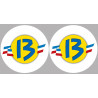 Les Bouches du Rhône 13  - 2fois 10cm - Sticker/autocollant
