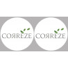 La Corrèze 19 - 2fois 10cm - Sticker/autocollant