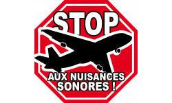 Stop aux nuisances sonores (10cm) - Sticker/autocollant
