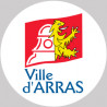 Arras - 20cm - Sticker/autocollant