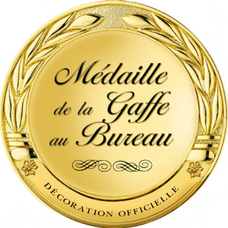 Stickers / autocollant Médaille collaboratrice coquine