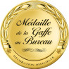 Médaille de la gaffe au bureau - 20x20cm - Sticker/autocollant