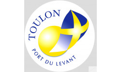 Toulon - 15cm - Sticker/autocollant