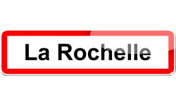 La Rochelle - 15x4 cm - Sticker/autocollant