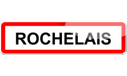 Rochelais - 15x4 cm - Sticker/autocollant