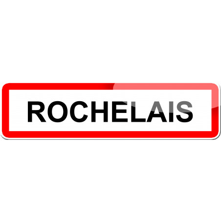 Rochelais - 15x4 cm - Sticker/autocollant