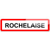 Rochelaise - 15x4 cm - Sticker/autocollant
