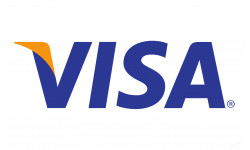 Paiement carte Visa accepté - 10x6cm - Sticker/autocollant