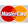 Paiement carte MasterCard accepté - 10x6cm - Sticker/autocollant