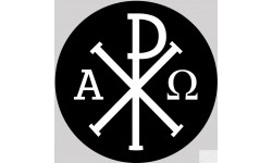 Chrisme - 5cm - Sticker/autocollant