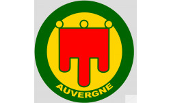 Auvergne - 15cm - Sticker/autocollant