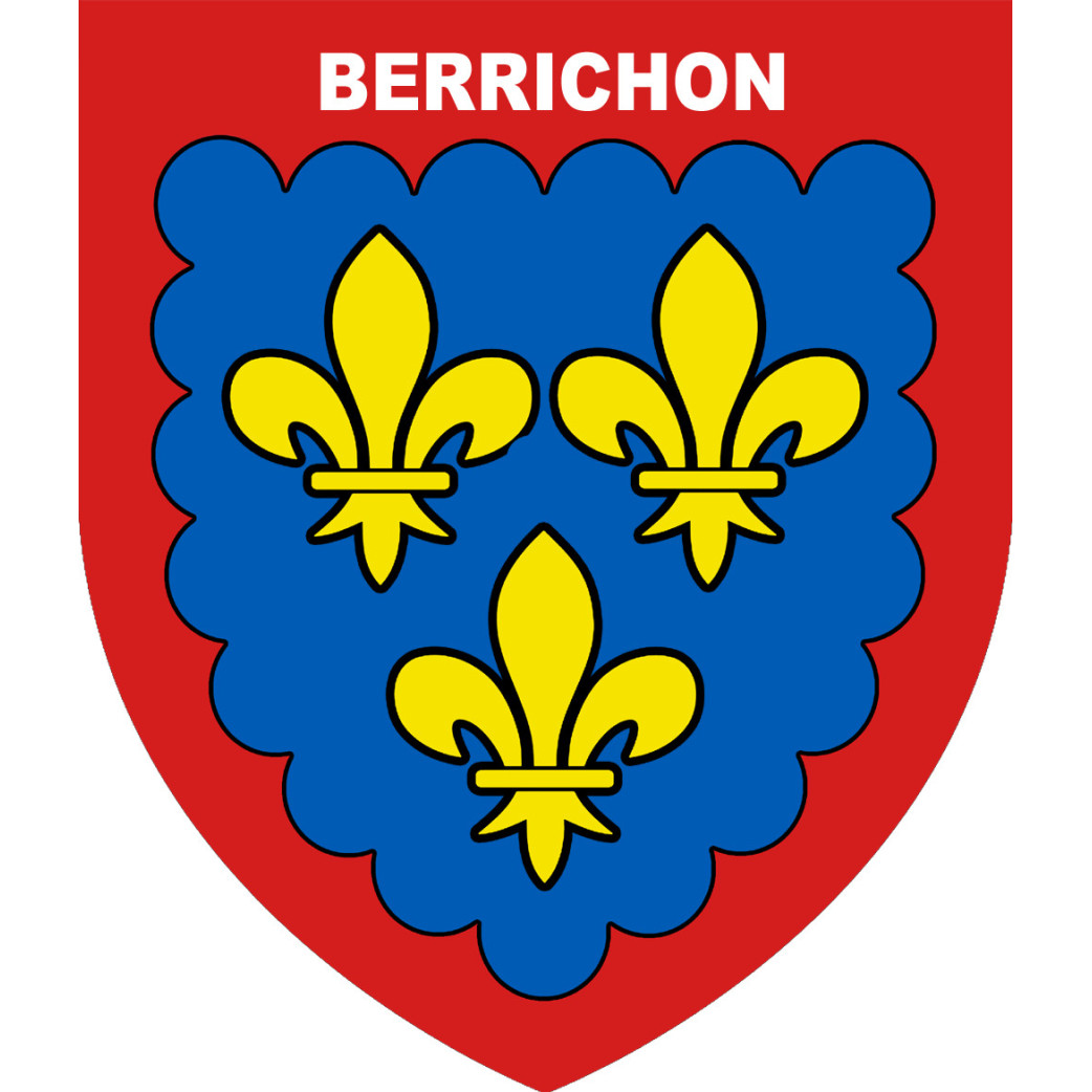 Blason Berrichon - 15x12.8cm - Sticker/autocollant