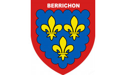 Blason Berrichon - 15x12.8cm - Sticker/autocollant