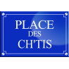 Place des Ch'tis - 20x13,2 cm - Sticker/autocollant
