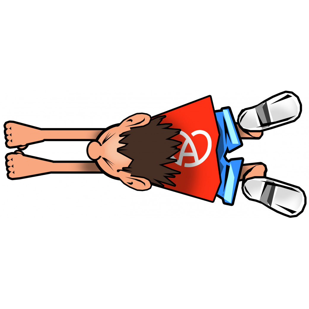 attrape voiture Alsacien - 14x6cm - Sticker/autocollant